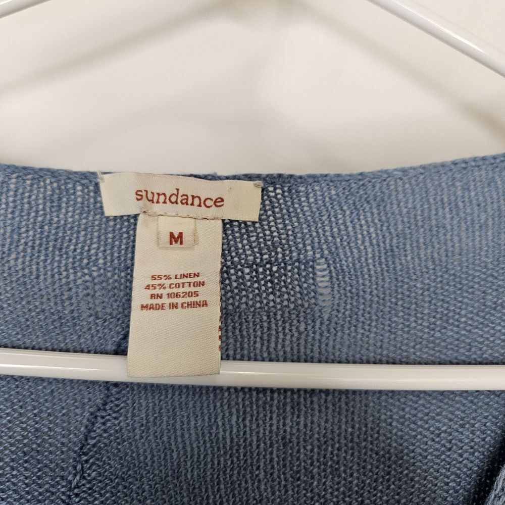 Sundance Blue Women's Cardigan Sweater - Picture 3 of 7